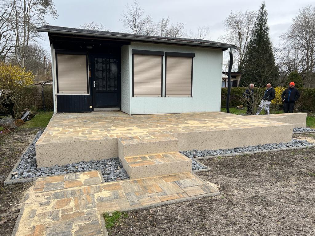 Baustelle Bröthen (Terrasse, Wege...)